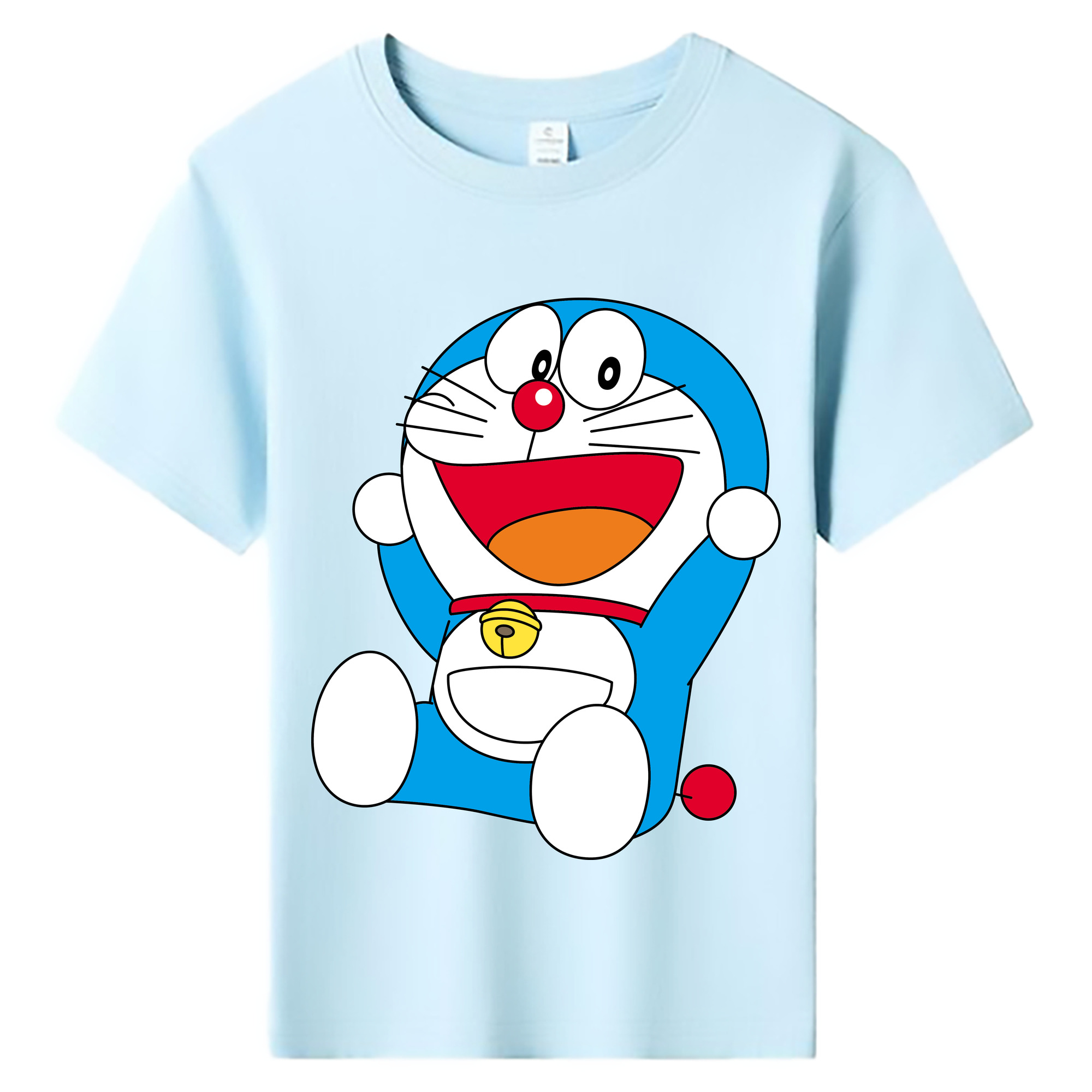 （画像用） ドラえもん Doraemon 綿100％キッズTシャツ（フロントプリント）